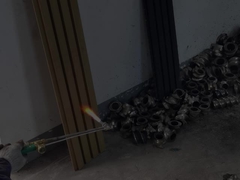 वाटरप्रूफ बी1 फायरप्रूफ डब्ल्यूपीसी वॉलपैनल वुड कम्पोजिट फ्लूटेड आउटडोर