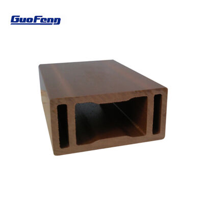 आउटडोर सजावटी इंजीनियर्ड प्लास्टिक लकड़ी समग्र खोखली डब्ल्यूपीसी बाड़