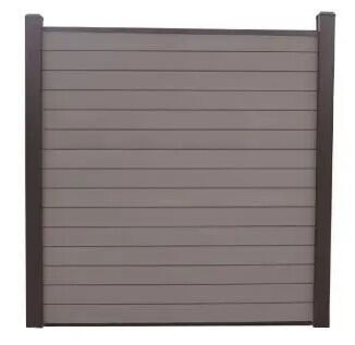 खेत की सीमा के लिए पर्यावरण-पुनर्नवीनीकरण डब्ल्यूपीसी बाड़ लगाना, दीमक रोधी