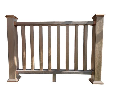 खेत की सीमा के लिए पर्यावरण-पुनर्नवीनीकरण डब्ल्यूपीसी बाड़ लगाना, दीमक रोधी